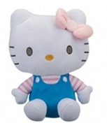 Hello Kitty - Hello Kitty dunkelblau mit rosa Schleife...