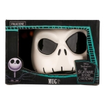 Nightmare before Christmas - Jack Skellington mit gestreiftem Henkel 3D Tasse