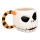 Nightmare before Christmas - Jack Skellington mit gestreiftem Henkel 3D Tasse