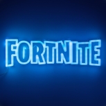 Fortnite - Neon Wandlampe