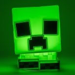 Minecraft - Creeper Silikonlampe mit wiederaufladbaren...