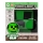 Minecraft - Creeper Silikonlampe mit wiederaufladbaren Batterien