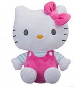 Hello Kitty - Hello Kitty rosa mit rosa Schleife...