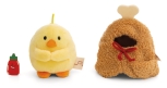 Nici, Tschieps Küken mit Chilisoße und Hähnchenkeulekostüm in Geschenkbox 10cm