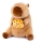 Capybara mit Keks Plüsch 25cm