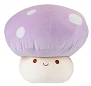 Mochi Pilz lila Plüsch 45cm