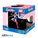 Sailor Moon - Gruppe thermoeffekt Tasse