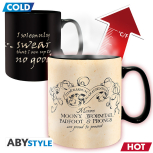 Harry Potter - Karte des Rumtreibers thermoeffekt Tasse