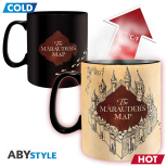 Harry Potter - Karte des Rumtreibers thermoeffekt Tasse