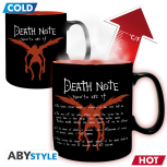 Death Note - Light & L thermoeffekt Tasse