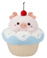Schweinchen als Cupcake Plüsch 20cm