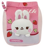 Milchverpackung Hase Plüsch 15cm