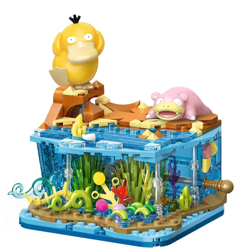 Pokemon - Enton & Flegmon Freunde am Strand Keeppley Block Bauset - i ...