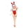 Super Sonico - Sonico Version: rot BiCute Bunnies Figur