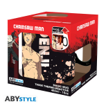 Chainsaw Man - Denji & Aki thermoeffekt Tasse