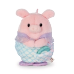 Nici, Onk Schwein mit Muschel und Meerjungfraukostüm...