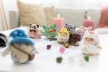 Nici, Rakuma Waschbär mit Zauberstab und Feenkostüm in Geschenkkbox 10cm