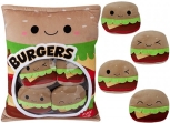 Snackpackung Burger Plüsch 40cm