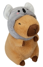 Capybara mit Koalahut Plüsch 20cm