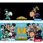 My Hero Academia - Gruppe thermoeffekt Tasse