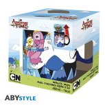 Adventure Time - Finn & Eiskönig thermoeffekt Tasse