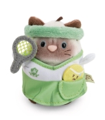 Nici, Siamy Siamkatze mit Tennisball und Tenniskostüm in Geschenkkbox 10cm