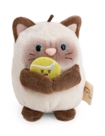 Nici, Siamy Siamkatze mit Tennisball und...