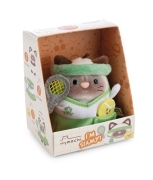 Nici, Siamy Siamkatze mit Tennisball und Tenniskostüm in Geschenkkbox 10cm