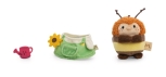 Nici, Hadshi Hummel mit Gießkanne und Gärtnerkostüm in Geschenkkbox 10cm
