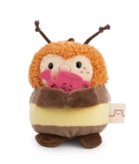 Nici, Hadshi Hummel mit Gießkanne und Gärtnerkostüm in Geschenkkbox 10cm