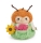 Nici, Hadshi Hummel mit Gießkanne und Gärtnerkostüm in Geschenkkbox 10cm