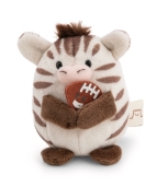 Nici, Stripey Zebra mit Football und Footballkostüm...