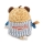 Nici, Ichiro Leopard mit Baseball und Baseballkostüm in Geschenkkbox 10cm