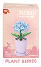 Blaue Hortensie Mini-Bauset 13cm