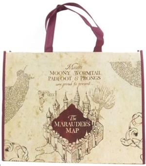 Harry Potter - Die Karte des Rumtreibers wiederverwendbare Tasche