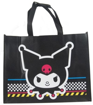 Hello Kitty - Kuromi lächelnd wiederverwendbare Tasche