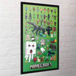 Minecraft - Charaktere Montage Maxi Poster