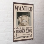 One Piece - Gesucht: Zorro Maxi Poster