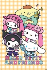Hello Kitty - Hello Kitty und Freunde Maxi Poster