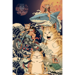 Vincent Trinidad - Katana Montage Maxi Poster