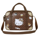 Hello Kitty - Schachbrettmuster braun Laptoptasche
