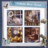 CuteBee Nebula Gemeinschaftsraum Book Nook