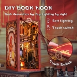CuteBee Flame Gemeinschaftsraum Book Nook