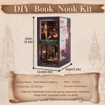 CuteBee Rose Detektei Book Nook