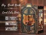 CuteBee Die Studien der Gräfin Katze Book Nook