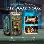 CuteBee Darkness Herbarium Book Nook