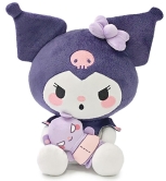Hello Kitty - Kuromi mit SANdeoki Plüsch 25cm