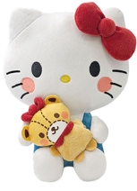 Hello Kitty - Hello Kitty mit Löwe Plüsch 25cm