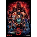 Stranger Things 5 - Vecna & Charaktere Maxi Poster