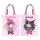 Hello Kitty - Kuromi & My Melody schwarz, rosa Party Tragetasche
